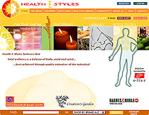 Thumbnail of HealthEStyles website.