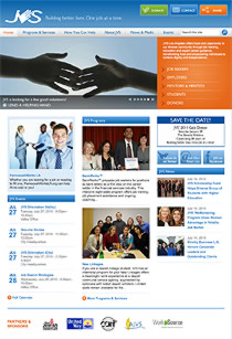 Thumbnail of Jewish Vocational Service Los Angeles website.