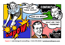 Thumbnail of kapow, inc. website.