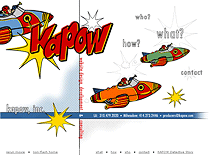 Thumbnail of kapow, inc. website.