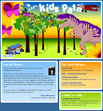 Thumbnail of KidsPath website.