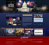 Thumbnail of A Capitol Fourth website.