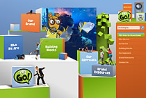 Thumbnail of PBS KIDS GO! Online Brand Guide website.