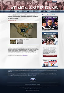 Thumbnail of Latino Americans website. Click to launch the website in new window.