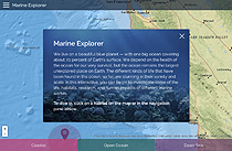 Thumbnail of Marine Explorer website. Click to launch the website in new window.