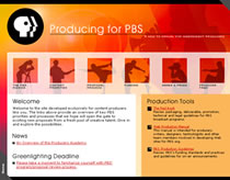 Thumbnail of Producing for PBS website.