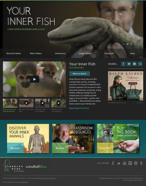 Thumbnail of Your Innner Fish website. Click to launch the website in new window.