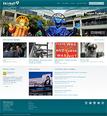 Thumbnail of Skirball Cultural Center website.