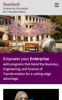 Stanford Enterprise Education for Transformation, phone