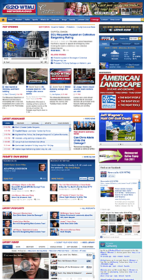 Thumbnail of 620 WTMJ Milwaukee website.